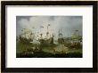 The Return To Amsterdam Of The Fleet Of The Dutch East India Company In 1599 by Andries Van Eertvelt Limited Edition Print