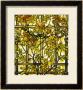 Trumpet Vine Leaded Glass Window by Tiffany Studios Limited Edition Print