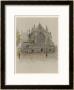 Exeter Cathedral Devon by Cecil Aldin Limited Edition Print