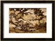 A Python Killing A Tiger by Antoine-Louis Barye Limited Edition Print