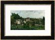 The Hermitage In Pontoise, 1867 by Camille Pissarro Limited Edition Print