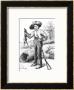 Frontispiece To The Adventures Of Huckleberry Finn, By Mark Twain 1884 by Edward Windsor Kemble Limited Edition Pricing Art Print