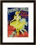 Reproduction Of A Poster Advertising Pantomimes Lumineuses At The Musee Grevin, 1892 by Jules Chéret Limited Edition Pricing Art Print