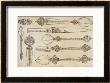 Persian Design For Everyday Silver Cutlery, From Art And Industry by Jean Francois Albanis De Beaumont Limited Edition Pricing Art Print