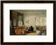 Baron Alexander Von Humboldt In His Study by Eduard Hildebrandt Limited Edition Pricing Art Print