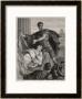 Julius Caesar, Mark Antony's Funeral Oration Over The Corpse Of Caesar by Heinrich Spiess Limited Edition Print
