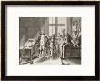 Tailor Measures The Length Of A Gentleman's Coat With A Tape Measure While His Colleagues Sew by Chodowiecki Limited Edition Print