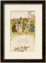 Six Children Dance In A Circle To Play Ring O' Roses by Kate Greenaway Limited Edition Pricing Art Print