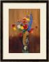 Bouquet Of Wild Flowers In A Vase With Long Neck, 1912, Gouache by Odilon Redon Limited Edition Print