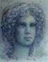 Visage Bleu by Jean-Paul Cleren Limited Edition Print