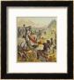 The English Forces Of King Edward I Battle Against The Scots Under William Wallace by Joseph Kronheim Limited Edition Print