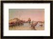 Shipping On Suez Canal, Fr.A Souvenir Album Commemorating The Voyage Of Empress Eugenie (1826-1920) by Edouard Riou Limited Edition Print