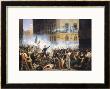 Battle In The Rue De Rohan, 28Th July 1830, 1831 by Hippolyte Lecomte Limited Edition Print