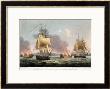Sir J. T. Duckworth's Action Off St. Domingo, February 6Th 1806 by Thomas Whitcombe Limited Edition Print
