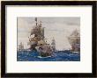 The Spanish Armada The Spanish Fleet In The Bay Of Biscay On Its Way To Attack England by Norman Wilkinson Limited Edition Pricing Art Print