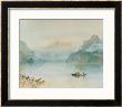 Lake Lucerne: The Bay Of Uri, From Brunnen, Circa 1841-2 by William Turner Limited Edition Print