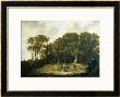A Wooded Landscape With The Artist Sketching by Aelbert Cuyp Limited Edition Print