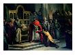 The Oath Of Santa Gadea, El Cid Campeador Extracts An Oath From Alfonso Vi, The King Of Castille by Marcos Hiraldez De Acosta Limited Edition Pricing Art Print