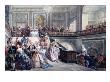 Fete At The Chateau De Versailles On The Occasion Of The Marriage Of The Dauphin In 1745 by Eugene Louis Lami Limited Edition Print