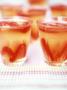 Strawberry And Champagne Jelly, Served In Glasses by David Loftus Limited Edition Print