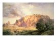 The Pueblo Of Acoma, New Mexico by Thomas Moran Limited Edition Print