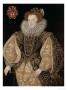 Lettice Knollys, Countess Of Leicester, C.1585 by George Gower Limited Edition Print