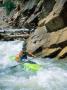 Kayaker Running The Cauldron, Colorado, Usa by Mike Tittel Limited Edition Print