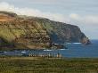 Ahu Tongariki, Site Where 50 Sculptures Or Moai Are Placed On Platform Or Ahu by Lee Foster Limited Edition Pricing Art Print