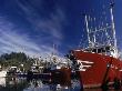 Boats In Newport Harbor, Oregon by Peter French Limited Edition Print