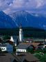 Town With Mountains In Background, Austria by Chris Mellor Limited Edition Print