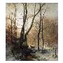 German Winter, 1869 (Oil On Canvas) by Ludwig Munthe Limited Edition Print