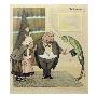 The Young Mr. Green Pays A Visit, 1893 (W/C On Paper) by Theodor Severin Kittelsen Limited Edition Print
