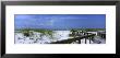 Footbridge On A Beach, St. George Island State Park, Gulf Of Mexico, Florida, Usa by Panoramic Images Limited Edition Print