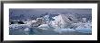 Glacier Floating On Water, Vatnajokull Glacier, Iceland by Panoramic Images Limited Edition Pricing Art Print