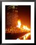 Fire Show In Front Of Crown Casino, Melbourne, Australia by John Banagan Limited Edition Print