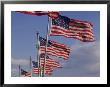 Several Of The American Flags That Surround The Washington Monument by Todd Gipstein Limited Edition Print