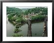 Bridges At The Confluence Of The Potomac And Shenandoah Rivers by Joel Sartore Limited Edition Print