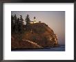 Cape Disappointment Lighthouse, Lewis And Clark Trail, Illwaco, Washington, Usa by Connie Ricca Limited Edition Print