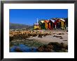 Victorian Bathing Huts, False Bay, St. James, Cape Peninsula, South Africa by Ariadne Van Zandbergen Limited Edition Print