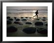 Jogger On A Stony Beach by Randy Olson Limited Edition Print