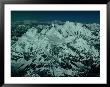 Aerial View Of Himalayan Ranges From Flight Between Lhasa And Kathmandu, Tibet by Richard I'anson Limited Edition Print