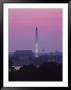 Lincoln & Washington Memorials, Dawn, Dc by Walter Bibikow Limited Edition Print