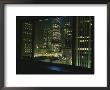 A View From A Hotel Room Looking At Skyscrapers And Offices by Taylor S. Kennedy Limited Edition Print