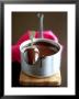 Tablespoon Lying On Pan Of Melted Couverture by Michael Paul Limited Edition Pricing Art Print