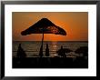 Sunset On Umbrellas, Kusadasi, Turkey by Joe Restuccia Iii Limited Edition Print