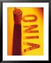 Corks On Wooden Box With The Word Vino by Joerg Lehmann Limited Edition Print