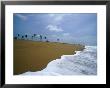 Foamy Water Running Up Beach, Grand Popo, Mono, Benin by Jane Sweeney Limited Edition Print