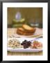 Tapas Plate: Beans With Lime, Olive Tapenade, Ham by Louise Lister Limited Edition Pricing Art Print