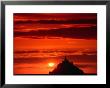 Mont Saint Michel At Sunset, Mont St. Michel, France by John Elk Iii Limited Edition Print