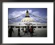 Prayer Flags On Chorten, Nepal by Michael Brown Limited Edition Print